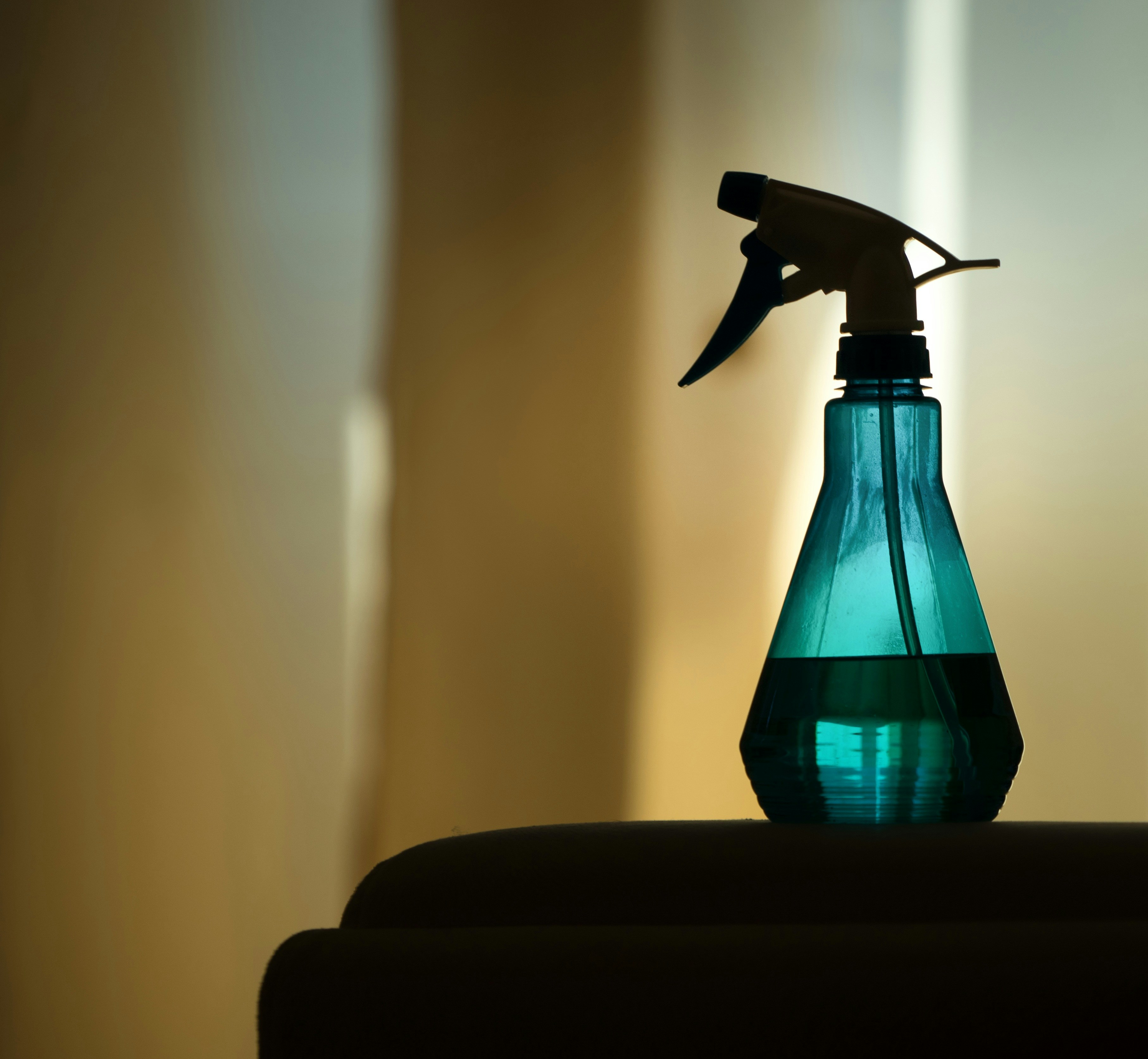 Blue water sprayer